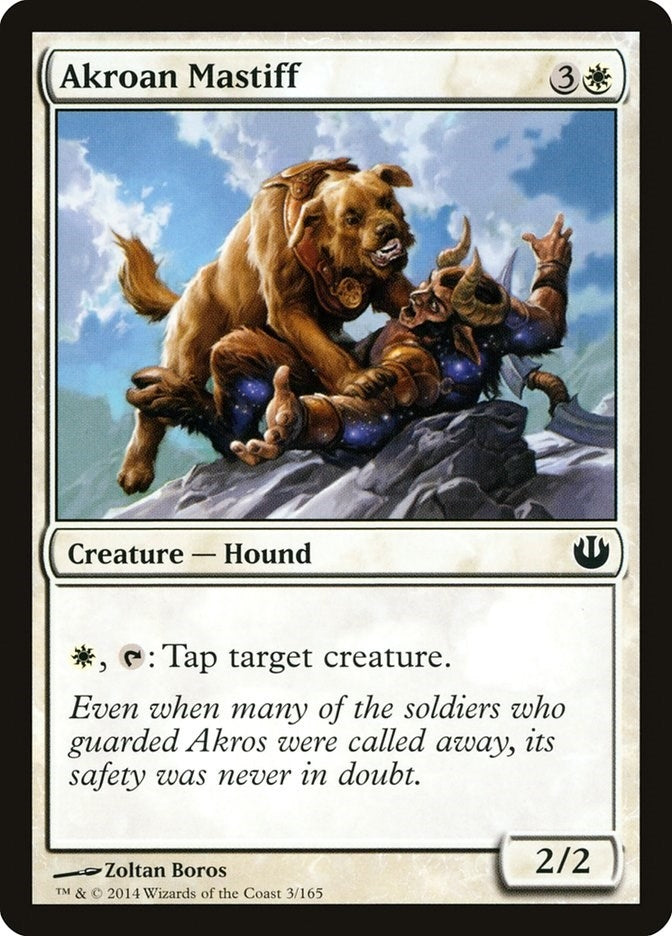 Image for Akroan Mastiff (Journey Into Nyx) (3) - Magic: The Gathering