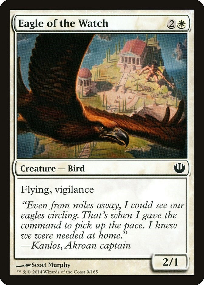 Image for Eagle of the Watch (Journey Into Nyx) (9) - Magic: The Gathering