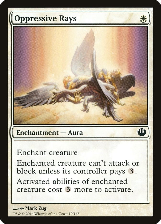 Image for Oppressive Rays (Journey Into Nyx) (19) - Magic: The Gathering