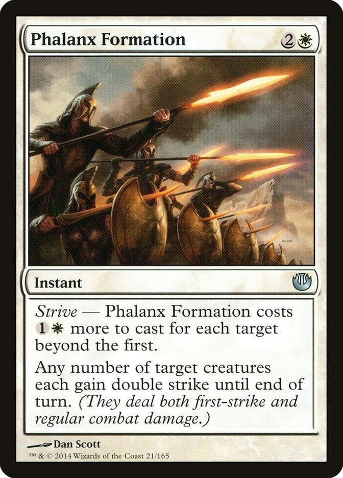Image for Phalanx Formation (Journey Into Nyx) (21) - Magic: The Gathering