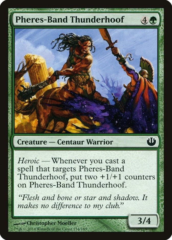 Image for Pheres-Band Thunderhoof (Journey Into Nyx) (134) - Magic: The Gathering