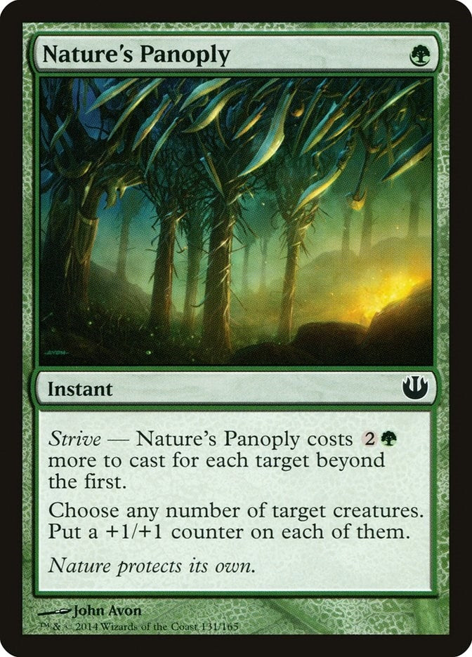Image for Nature's Panoply (Journey Into Nyx) (131) - Magic: The Gathering