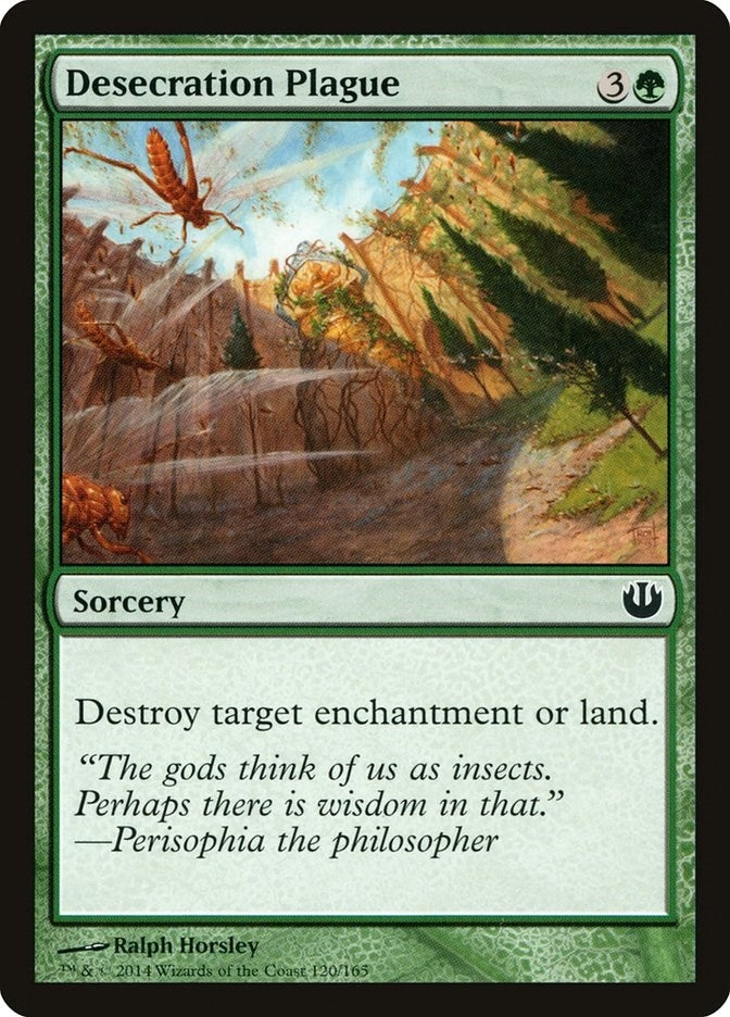 Image for Desecration Plague (Journey Into Nyx) (120) - Magic: The Gathering