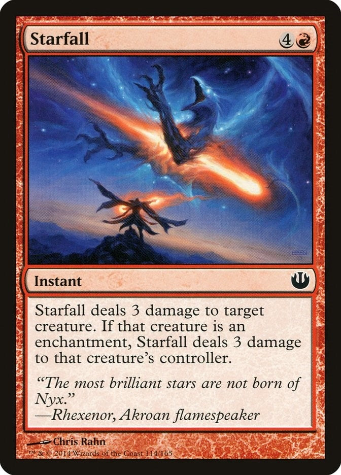 Image for Starfall (Journey Into Nyx) (114) - Magic: The Gathering