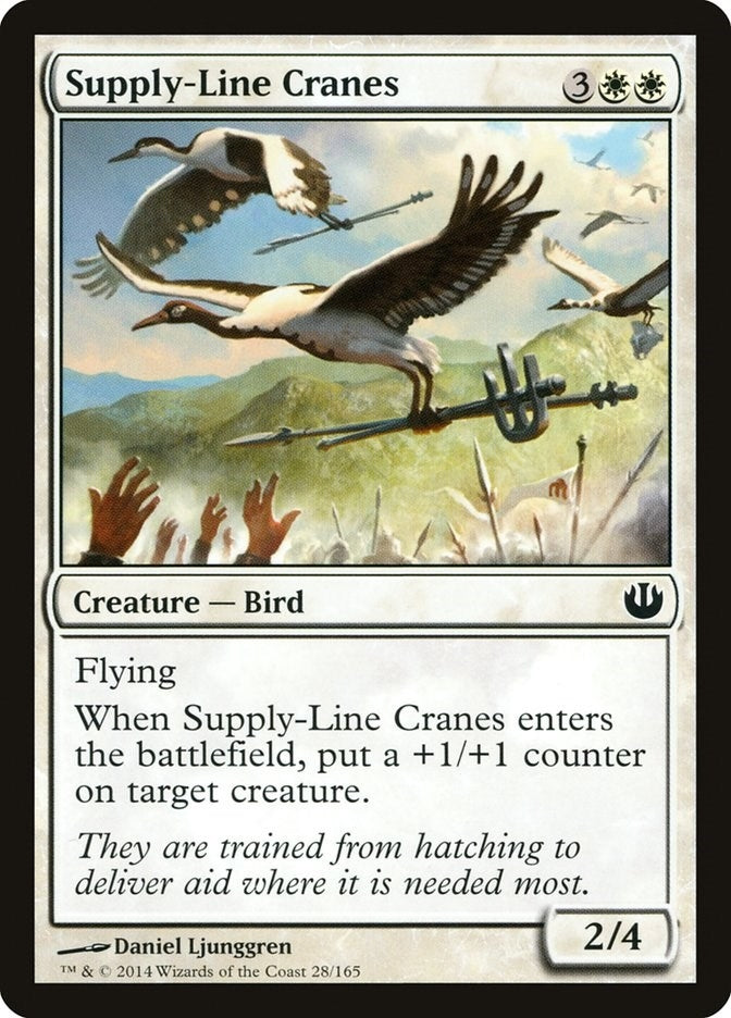 Image for Supply-Line Cranes (Journey Into Nyx) (28) - Magic: The Gathering