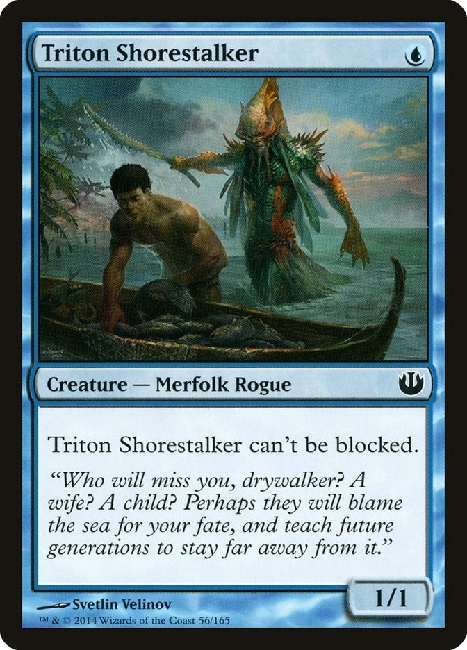 Image for Triton Shorestalker (Journey Into Nyx) (56) - Magic: The Gathering