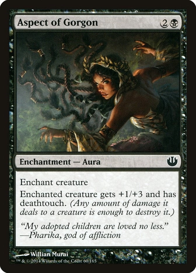 Image for Aspect of Gorgon (Journey Into Nyx) (60) - Magic: The Gathering