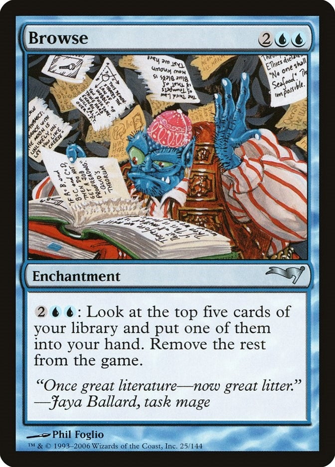 Image for Browse (Coldsnap Theme Deck Reprints) (25) - Magic: The Gathering