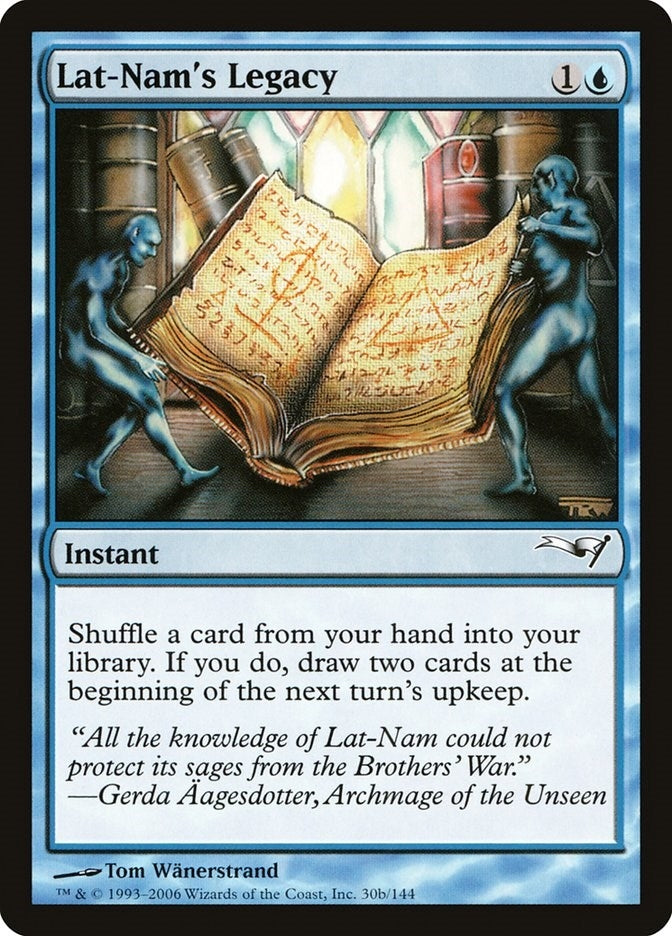 Image for Lat-Nam's Legacy (Coldsnap Theme Deck Reprints) (30b) - Magic: The Gathering