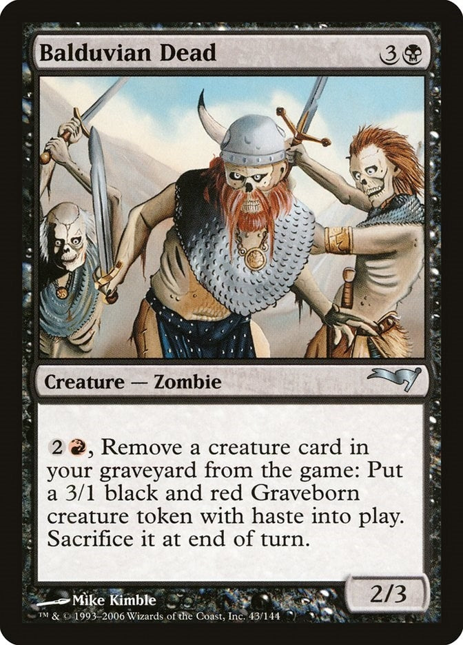 Image for Balduvian Dead (Coldsnap Theme Deck Reprints) (43) - Magic: The Gathering