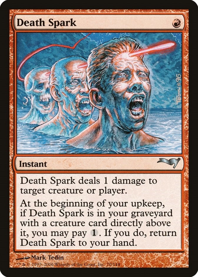 Image for Death Spark (Coldsnap Theme Deck Reprints) (70) - Magic: The Gathering