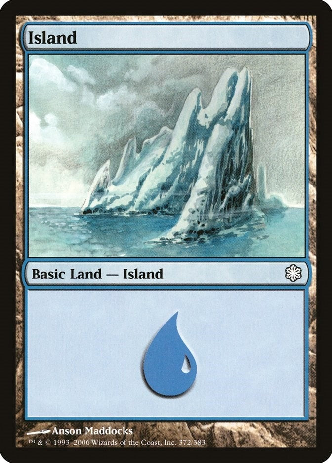 Image for Island (372) (Coldsnap Theme Deck Reprints) (372) - Magic: The Gathering