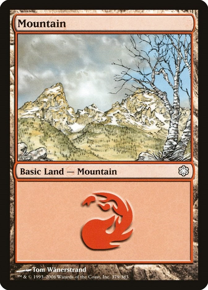 Image for Mountain (379) (Coldsnap Theme Deck Reprints) (379) - Magic: The Gathering