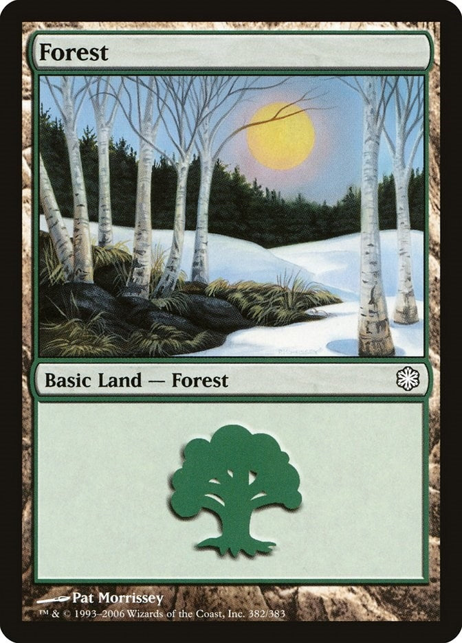 Image for Forest (382) (Coldsnap Theme Deck Reprints) (382) - Magic: The Gathering