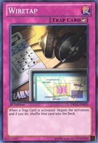 Image for Wiretap (Dragons of Legend) (DRLG-EN035) - YuGiOh