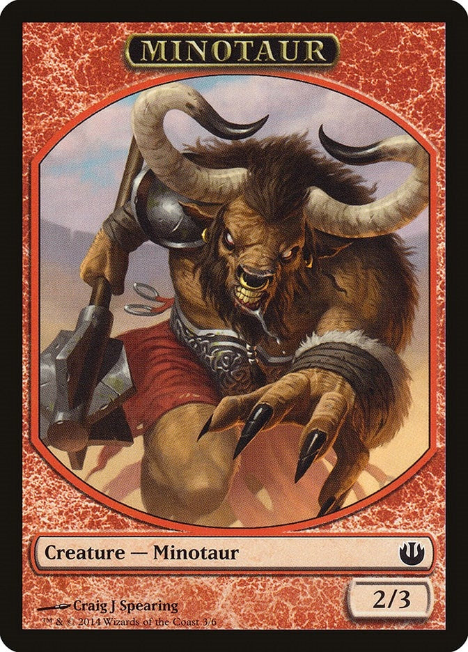Image for Minotaur Token (Journey Into Nyx) (3) - Magic: The Gathering