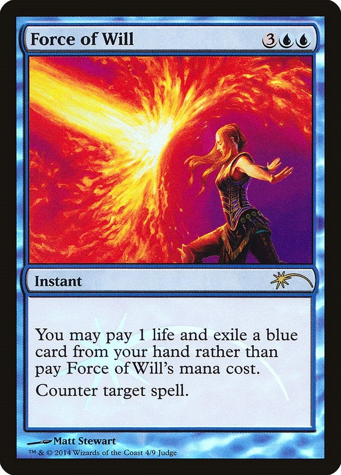 Image for Force of Will (Judge Promos) (4) - Magic: The Gathering