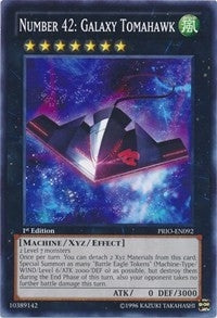 Image for Number 42: Galaxy Tomahawk (Primal Origin) (PRIO-EN092) - YuGiOh