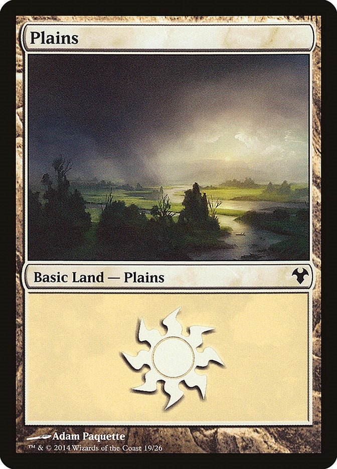 Image for Plains (Magic Modern Event Deck) (19) - Magic: The Gathering