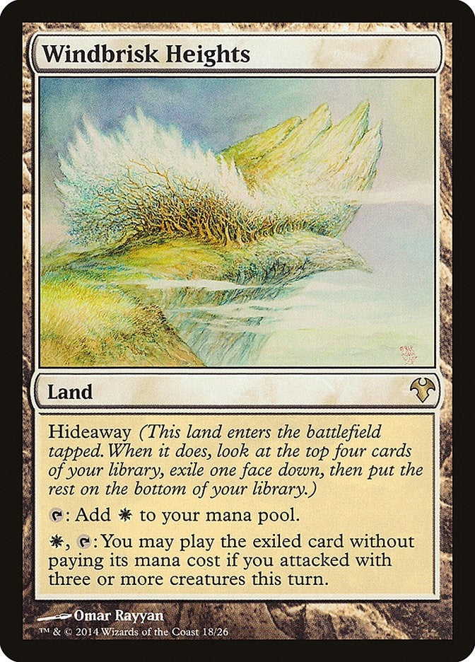 Image for Windbrisk Heights (Magic Modern Event Deck) (18) - Magic: The Gathering