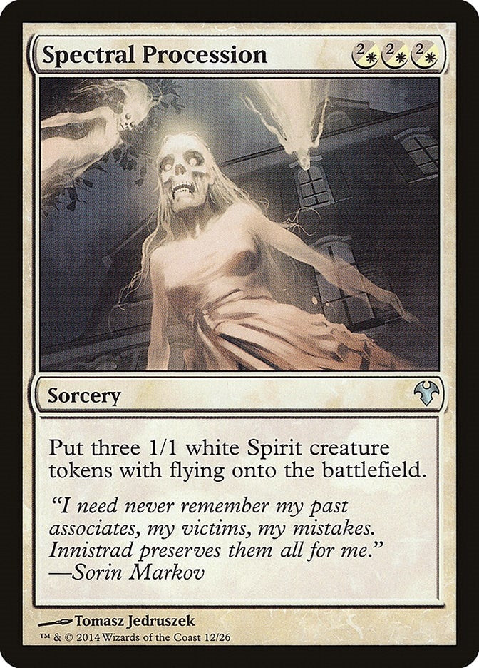 Image for Spectral Procession (Magic Modern Event Deck) (12) - Magic: The Gathering