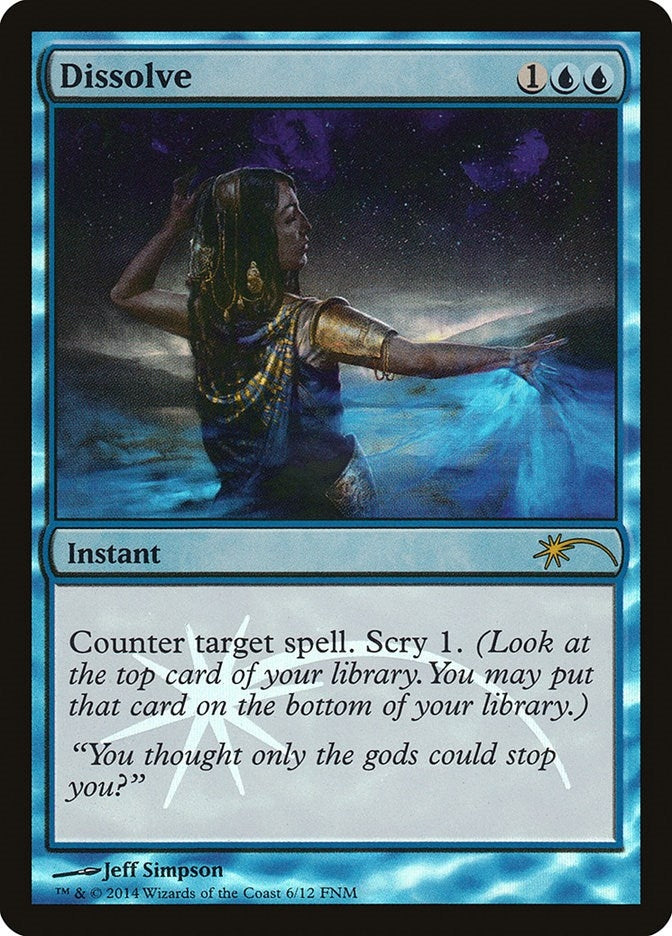 Image for Dissolve (FNM Promos) (6) - Magic: The Gathering