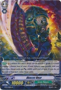 Image for Abacus Bear (BT13: Catastrophic Outbreak) (BT13/041EN) - Cardfight Vanguard