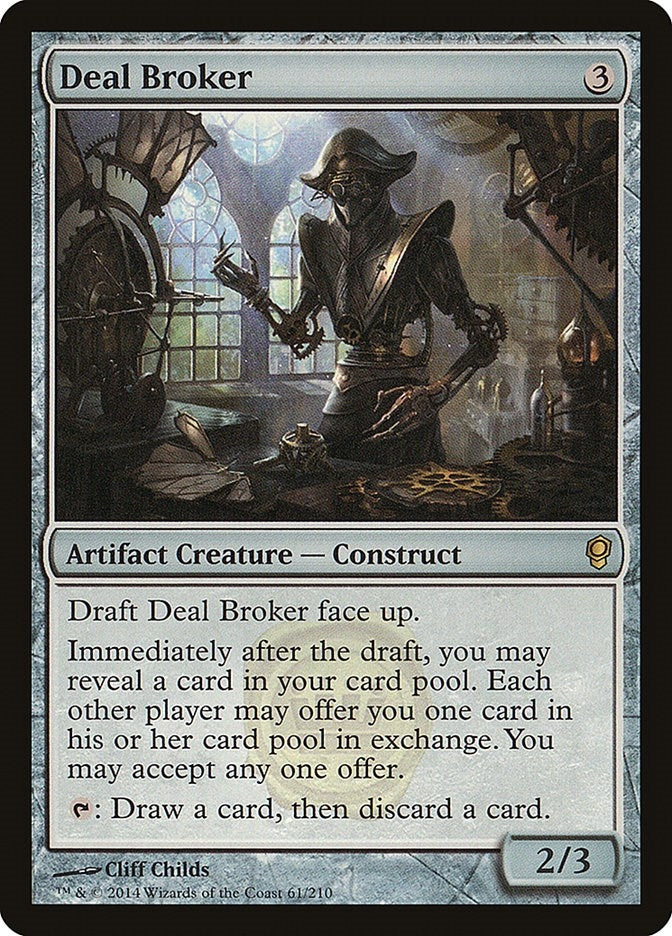 Image for Deal Broker (Conspiracy) (61) - Magic: The Gathering