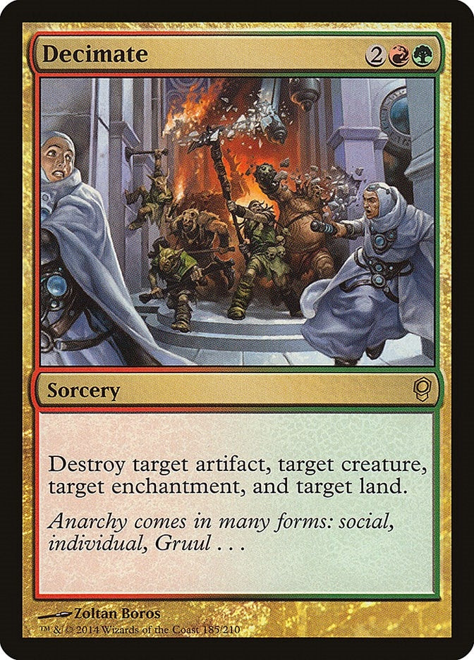 Image for Decimate (Conspiracy) (185) - Magic: The Gathering