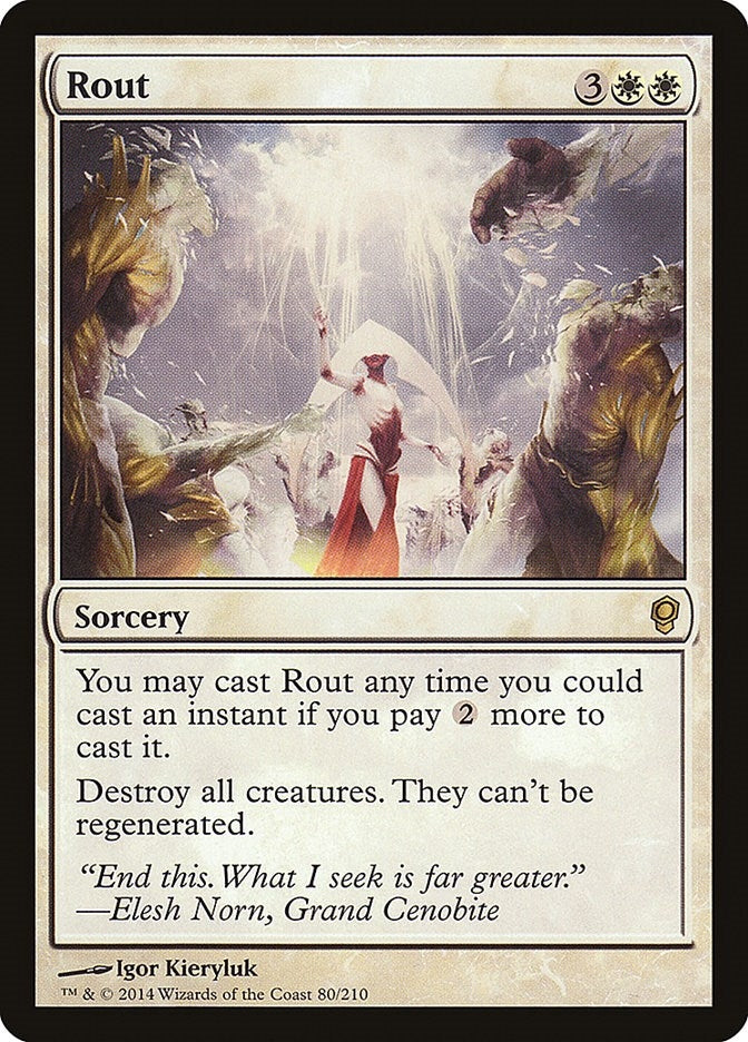Image for Rout (Conspiracy) (80) - Magic: The Gathering