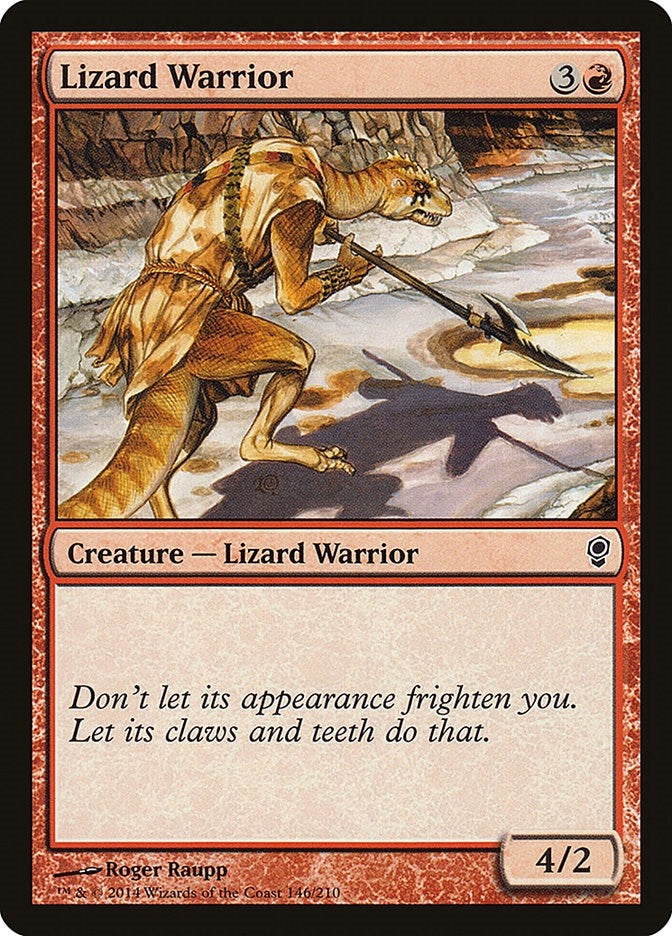 Image for Lizard Warrior (Conspiracy) (146) - Magic: The Gathering