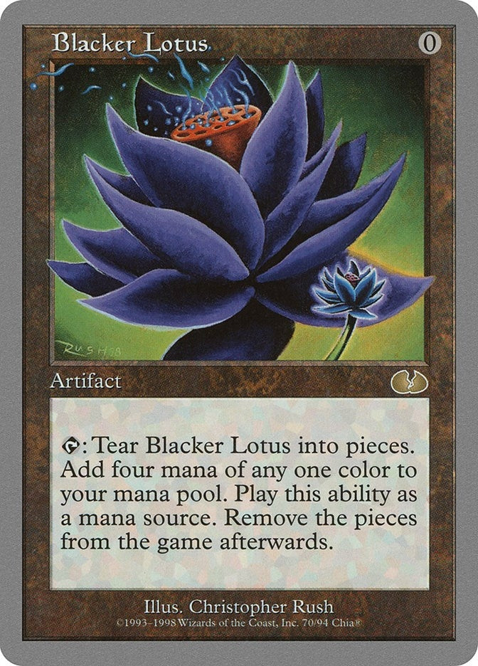 Image for Blacker Lotus (Unglued) (70) - Magic: The Gathering