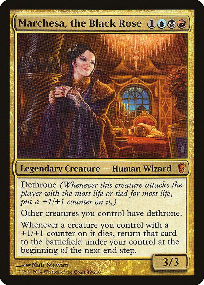 Image for Marchesa, the Black Rose (Conspiracy) (49) - Magic: The Gathering