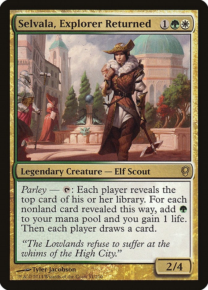 Image for Selvala, Explorer Returned (Conspiracy) (51) - Magic: The Gathering