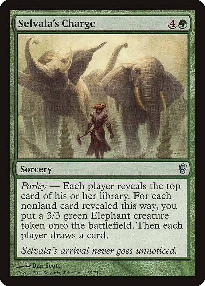 Image for Selvala's Charge (Conspiracy) (39) - Magic: The Gathering