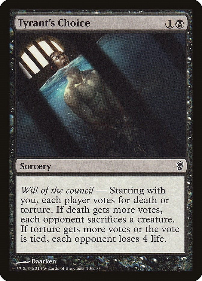 Image for Tyrant's Choice (Conspiracy) (30) - Magic: The Gathering