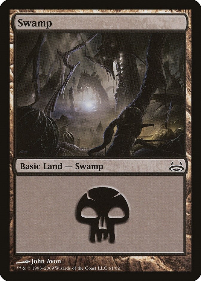 Image for Swamp (61) (Duel Decks: Divine vs. Demonic) (61) - Magic: The Gathering