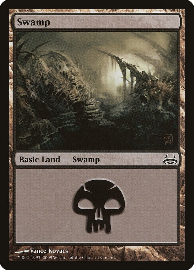 Image for Swamp (62) (Duel Decks: Divine vs. Demonic) (62) - Magic: The Gathering