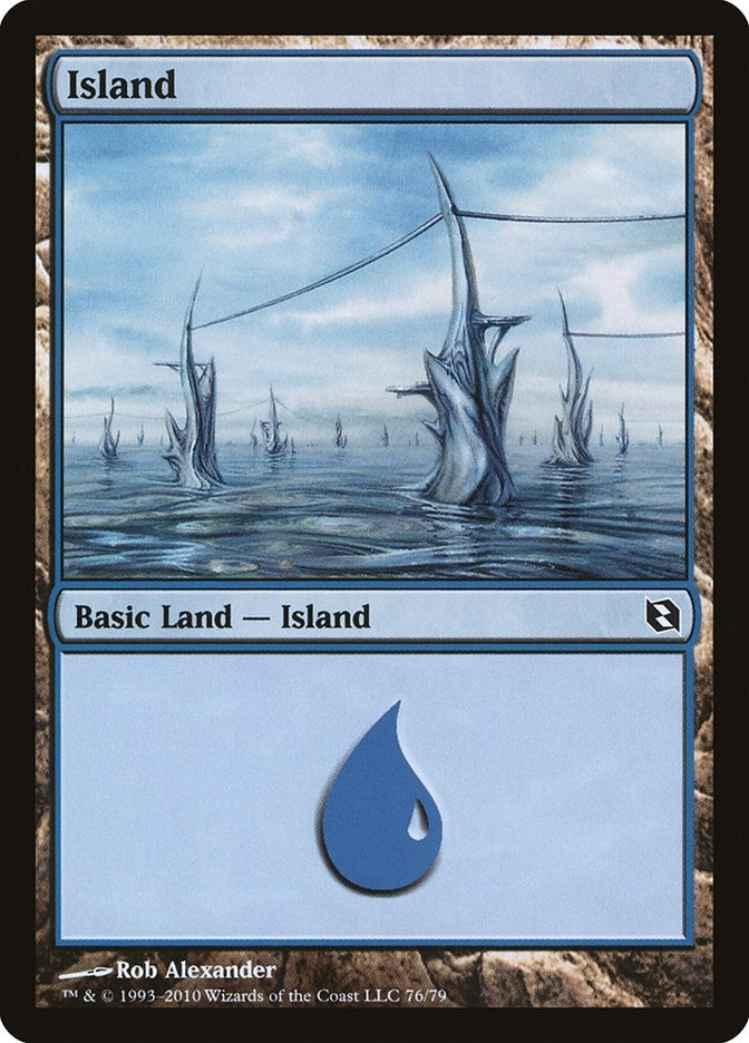 Image for Island (76) (Duel Decks: Elspeth vs. Tezzeret) (76) - Magic: The Gathering