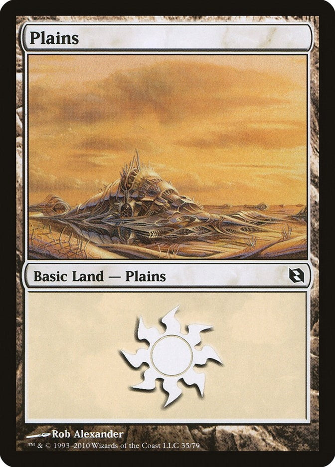 Image for Plains (35) (Duel Decks: Elspeth vs. Tezzeret) (35) - Magic: The Gathering