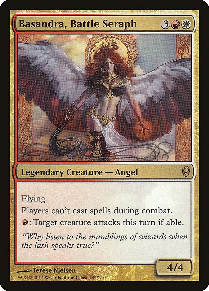 Image for Basandra, Battle Seraph (Conspiracy) (184) - Magic: The Gathering