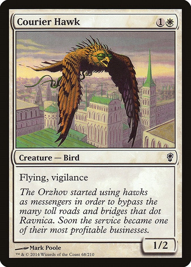 Image for Courier Hawk (Conspiracy) (68) - Magic: The Gathering