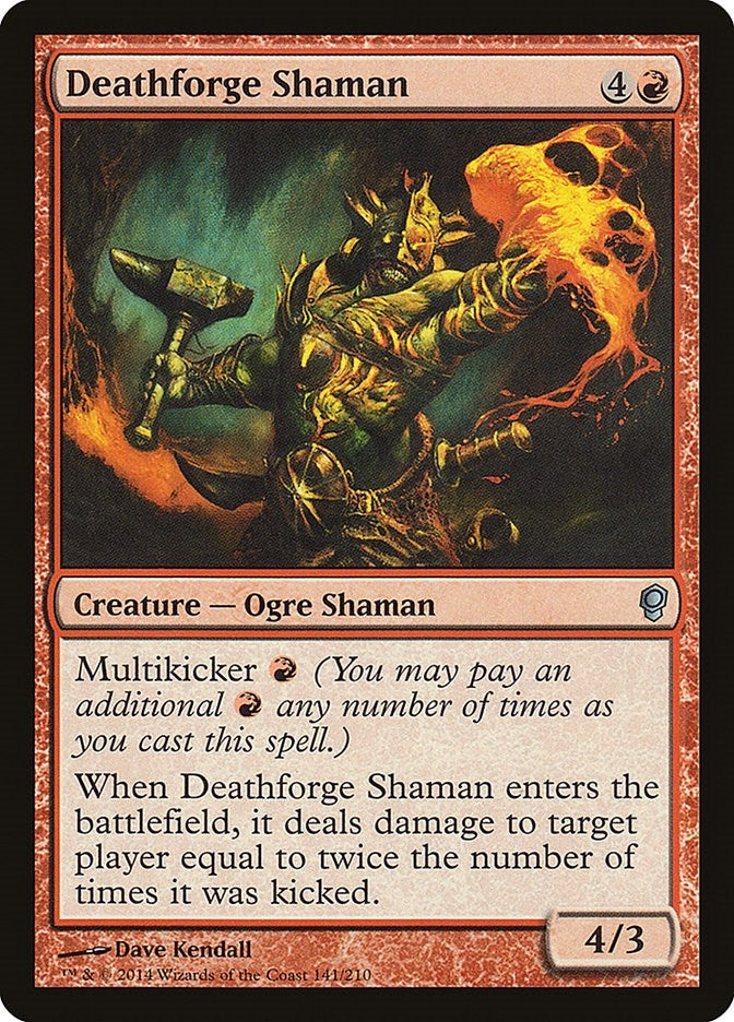 Image for Deathforge Shaman (Conspiracy) (141) - Magic: The Gathering