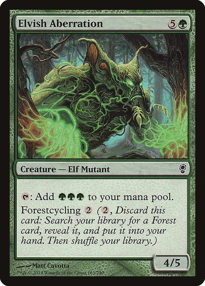Image for Elvish Aberration (Conspiracy) (163) - Magic: The Gathering