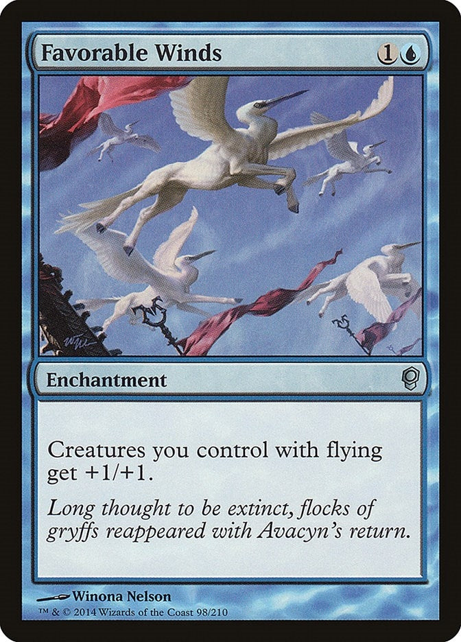 Image for Favorable Winds (Conspiracy) (98) - Magic: The Gathering