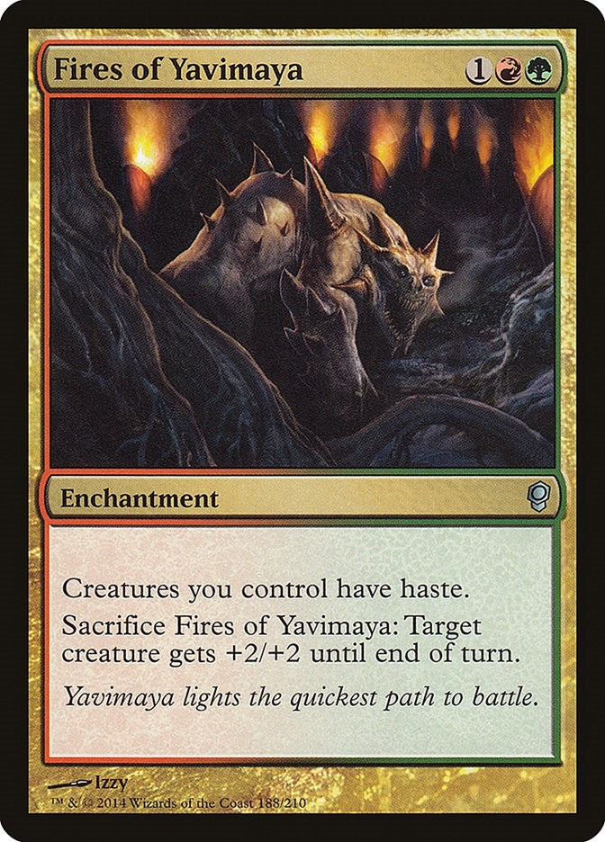 Image for Fires of Yavimaya (Conspiracy) (188) - Magic: The Gathering