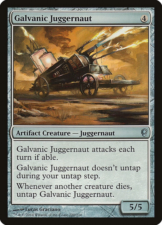 Image for Galvanic Juggernaut (Conspiracy) (200) - Magic: The Gathering