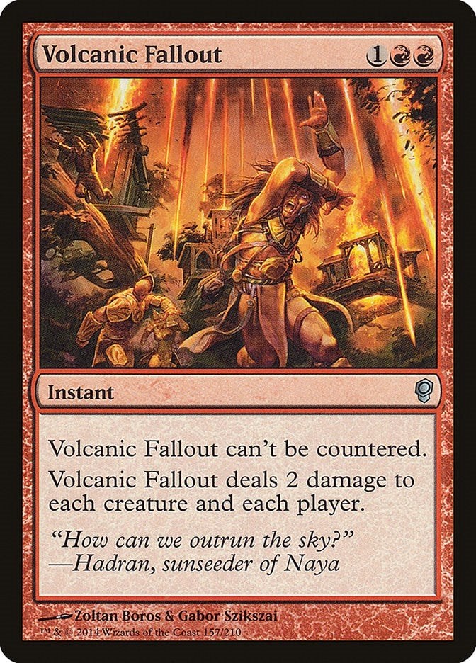 Image for Volcanic Fallout (Conspiracy) (157) - Magic: The Gathering