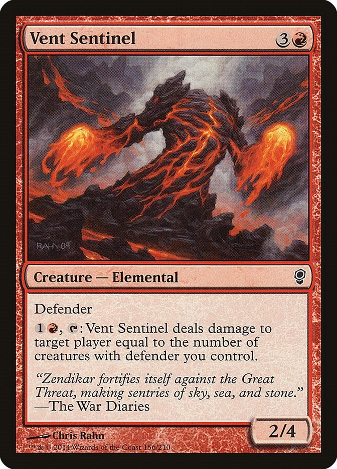 Image for Vent Sentinel (Conspiracy) (156) - Magic: The Gathering