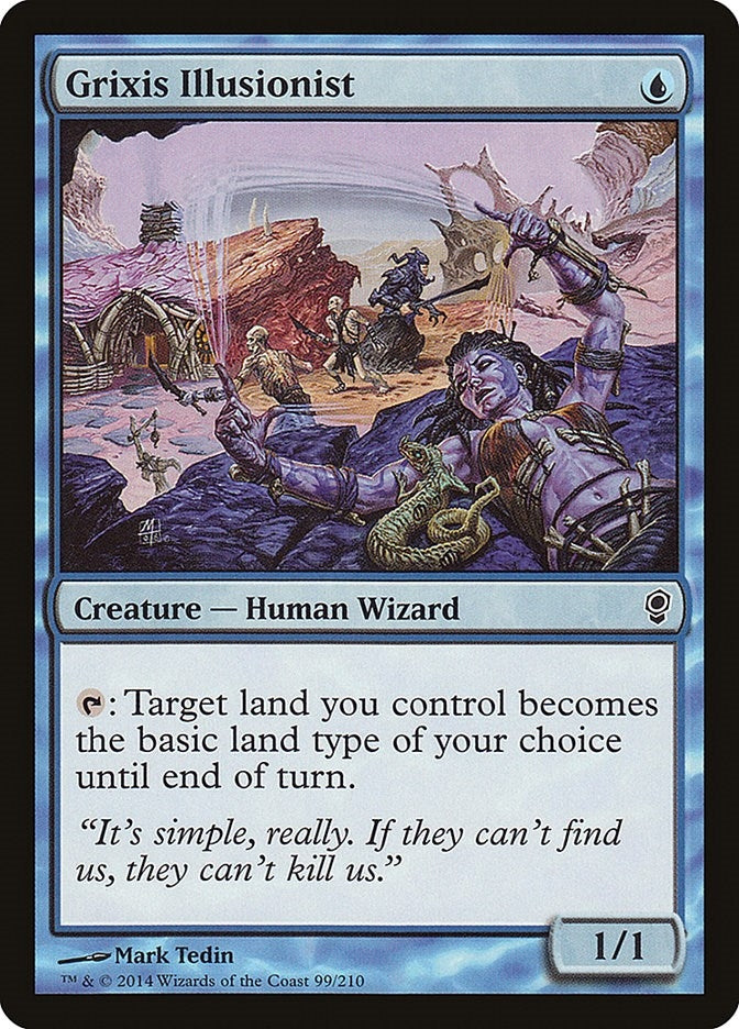 Image for Grixis Illusionist (Conspiracy) (99) - Magic: The Gathering
